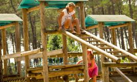 Air de jeux au camping Les Dunes de Contis